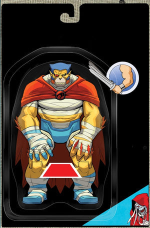 THUNDERCATS #25 CVR G INC 1:10 ACTION FIGURE VIRGIN VAR