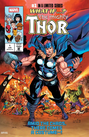 WHAT IF...? THOR #1 SERGIO DAVILA HOMAGE VARIANT