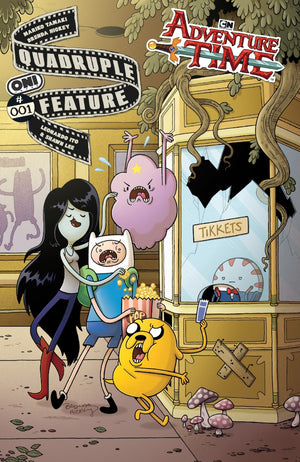 ADVENTURE TIME QUADRUPLE FEATURE #1 (OF 4) CVR A BRENDA HICKEY