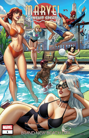 MARVEL SWIMSUIT SPECIAL: BRAND NEW BEACH DAY #1 WRAPAROUND COVER