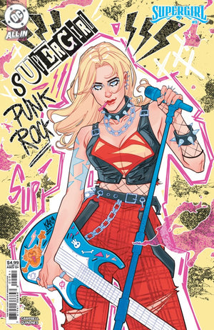SUPERGIRL #9 (2026) CVR F MARGUERITE SAUVAGE PUNK ROCK CARD STOCK VAR
