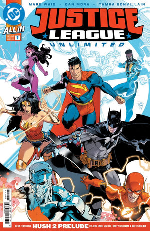 JUSTICE LEAGUE UNLIMITED #1 CVR A DAN MORA