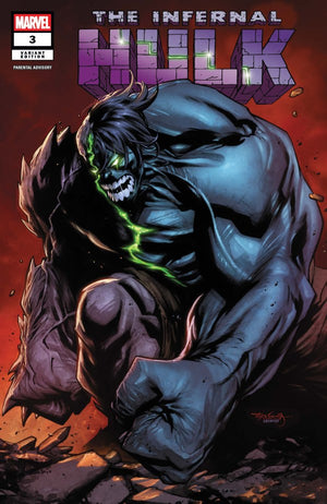 INFERNAL HULK #3 STEPHEN SEGOVIA INC 1:25  VARIANT