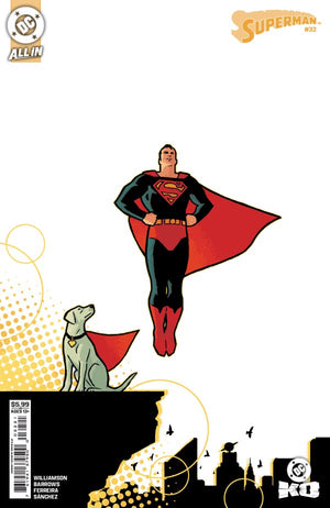 SUPERMAN #32 (2025) CVR B DAVID AJA CARD STOCK VAR (DC K.O.)