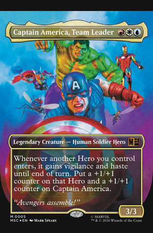 CAPTAIN AMERICA #12 (2026) CLASSIFIED ARTIST MAGIC: THE GATHERING VARIANT [ARM]