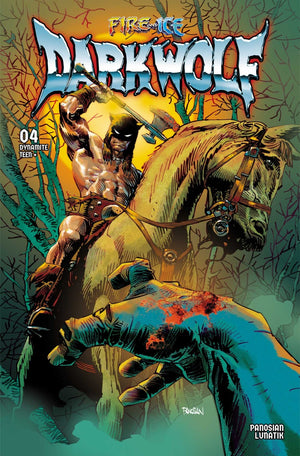 FIRE AND ICE: DARKWOLF #4 CVR A DAN PANOSIAN VAR
