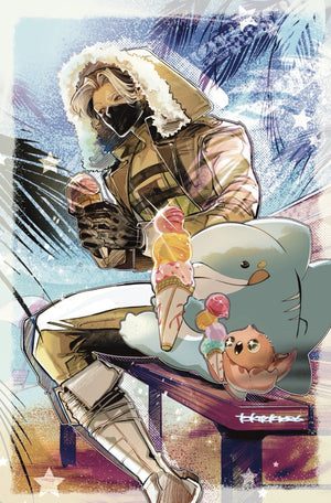 JEFF THE LAND SHARK: SUPERSTAR #1 TOKITOKORO VIRGIN INC 1:100 VARIANT