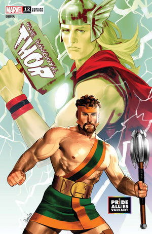 IMMORTAL THOR #12 DAVI GO PRIDE ALLIES VARIANT