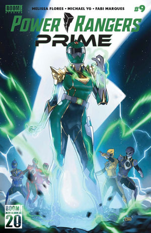 Power Rangers Prime #9 A Main (Dressed  Clarke)
