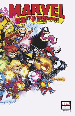 MARVEL 85TH ANNIVERSARY SPECIAL #1 SKOTTIE YOUNG WRAPAROUND VARIANT
