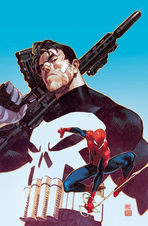 PUNISHER VS. SPIDER-MAN #1 DIKE RUAN VIRGIN INC 1:100 VARIANT