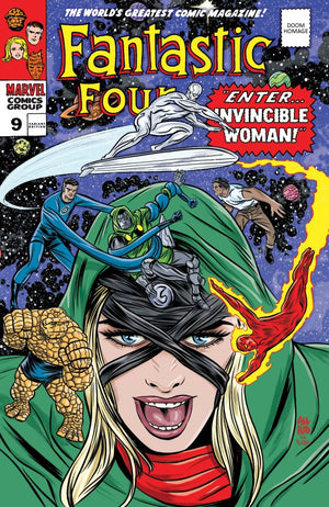 FANTASTIC FOUR #9 (2026) MIKE ALLRED DOOM HOMAGE VARIANT