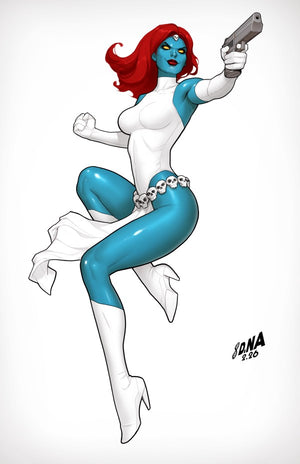 X-MEN #28 (2026) DAVID NAKAYAMA COLOR BLOCK WHITE VIRGIN VARIANT