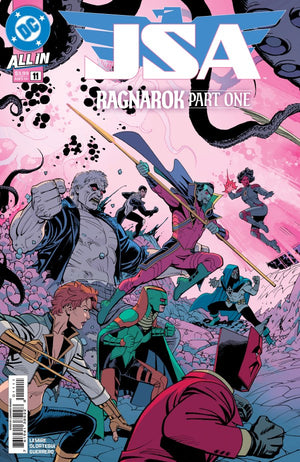 JSA #11 CVR A LEONARDO ROMERO