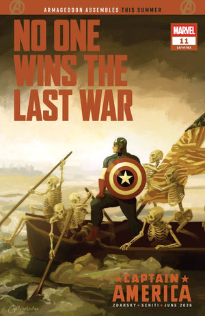 CAPTAIN AMERICA #11 (2026) CHIP ZDARSKY FORESHADOW VARIANT
