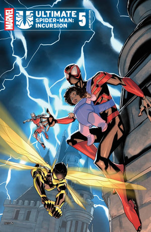 ULTIMATE SPIDER-MAN: INCURSION #5 PETE WOODS VARIANT