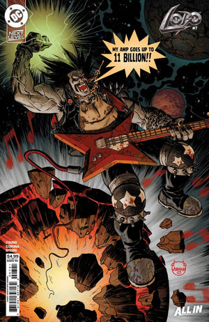 LOBO #7 (2026) CVR B DAVE JOHNSON CARD STOCK VAR