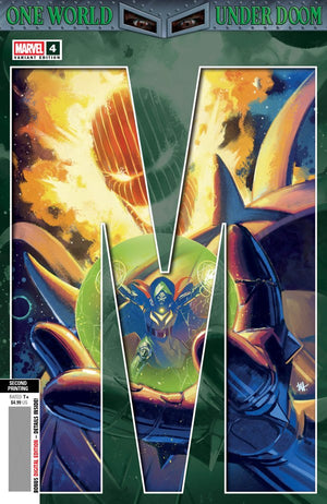 ONE WORLD UNDER DOOM #4 BEN HARVEY 2ND PRINTING VARIANT