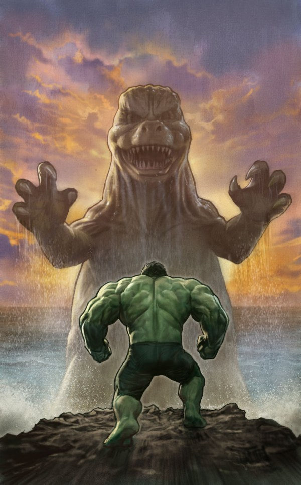 GODZILLA VS. HULK #1 STONEHOUSE VIRGIN INC 1:100 VARIANT