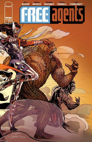 FREE AGENTS #1 CVR A STEPHEN MOONEY WRAPAROUND 