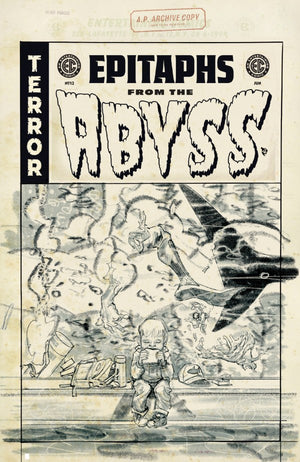 EC EPITAPHS FROM THE ABYSS #12 (OF 12) CVR D INC 1:20 TOM FOWLER B&W ARTIST EDITION VAR