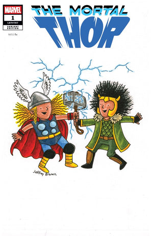 THE MORTAL THOR #1 (2025) JEFFREY BROWN VARIANT