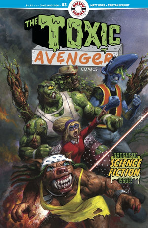 TOXIC AVENGER COMICS #3 CVR A FRED HARPER (MR)