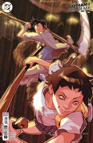 GOTHAM ACADEMY: FIRST YEAR #6 (OF 6) CVR B KARL KERSCHL CARD STOCK VAR