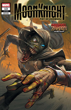 MOON KNIGHT: FIST OF KHONSHU #13 (2025) IVAN SHAVRIN MARVEL ZOMBIES VARIANT