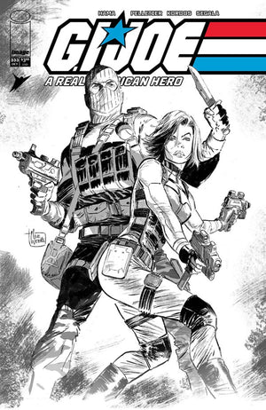 GI JOE A REAL AMERICAN HERO #333 CVR B LEE WEEKS B&W VAR