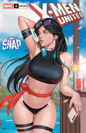 X-MEN UNITED #5 INHYUK LEE MARVEL SNAP SWIMSUIT VARIANT