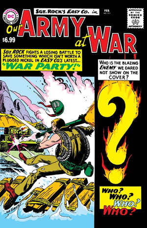 OUR ARMY AT WAR #151 FACSIMILE EDITION CVR B JOE KUBERT FOIL VAR