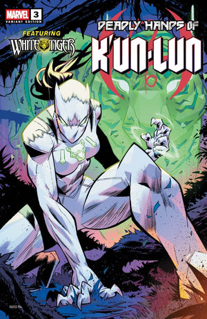 DEADLY HANDS OF K'UN-LUN #3 LEO CHIOLA WHITE TIGER VARIANT