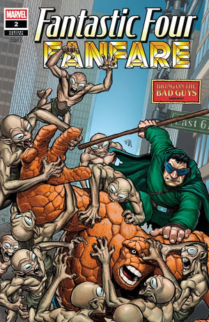 FANTASTIC FOUR FANFARE #2 E.J. SU BRING ON THE BAD GUYS VARIANT