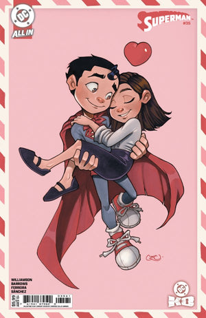 SUPERMAN #35 (2026) CVR F CHRISSIE ZULLO VALENTINES DAY CARD STOCK VAR (DC K.O.)