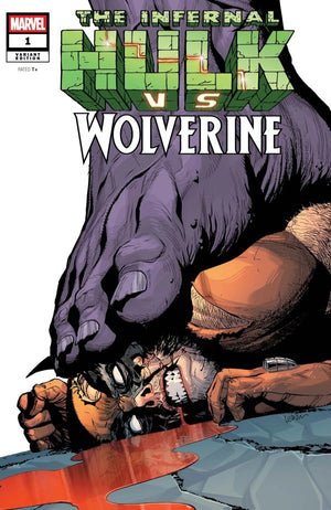 INFERNAL HULK VS. WOLVERINE #1 LEINIL YU VARIANT