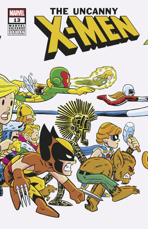 UNCANNY X-MEN #13 (2025) CHRIS GIARRUSSO MARVEL UNIVERSE CONNECTING WRAP VARIANT N