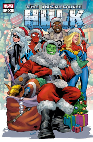 INCREDIBLE HULK #20 (2024) GREG LAND WINTER HOLIDAY VARIANT