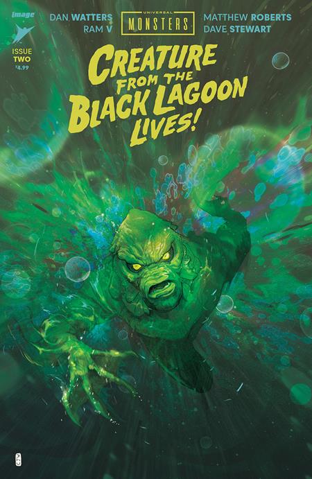universal monsters comics UNIVERSAL MONSTERS: CREATURE FROM THE BLACK LAGOON LIVES #2 (OF 4) CVR – Fun Box Monster Emporium