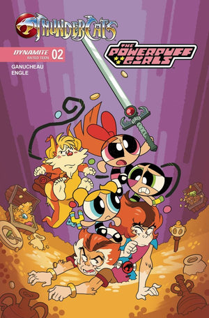 THUNDERCATS POWERPUFF GIRLS #2 CVR B COLEMAN ENGLE VAR