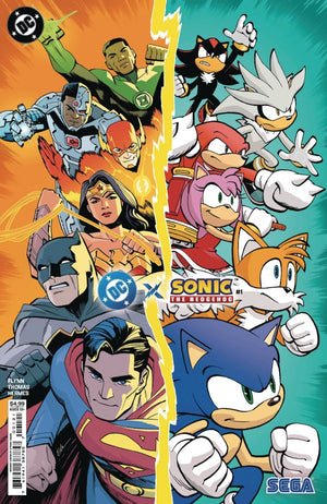 DC X SONIC THE HEDGEHOG #1 (OF 5) CVR B ETHAN YOUNG CARD STOCK VAR