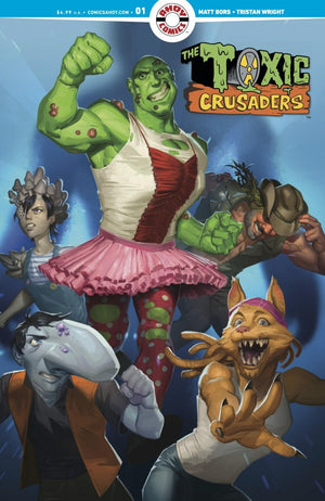 TOXIC CRUSADERS #1 (OF 5) CVR B 3 COPY AR SULLIVAN UNLOCK VAR (MR)