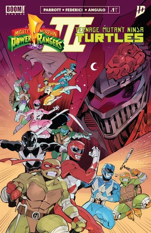 Mighty Morphin Power Rangers/ Teenage Mutant Ninja Turtles III #1 ZB 2nd Printing (Dressed  Nishijima)