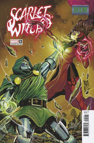 SCARLET WITCH #5 (2024) STEFANO CASELLI DOOM VARIANT