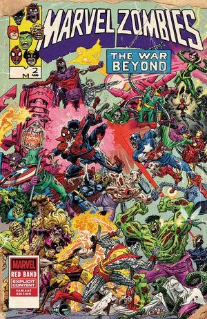 MARVEL ZOMBIES: RED BAND #2 SCOTT KOBLISH RETRO ZOMBIE VARIANT [POLYBAGGED]