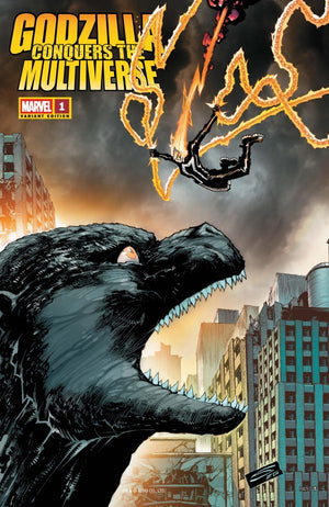 GODZILLA CONQUERS THE MULTIVERSE #1 GERARDO SANDOVAL INC 1:25 VARIANT