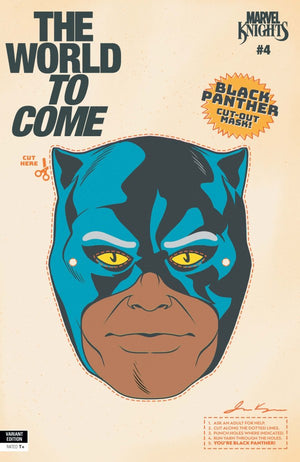 MARVEL KNIGHTS: THE WORLD TO COME #4 RETRO HALLOWEEN MASK VARIANT