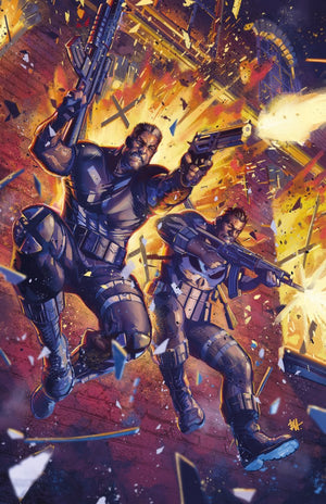 MARVEL KNIGHTS: PUNISHER #1 BEN HARVEY VIRGIN INC 1:50 VARIANT