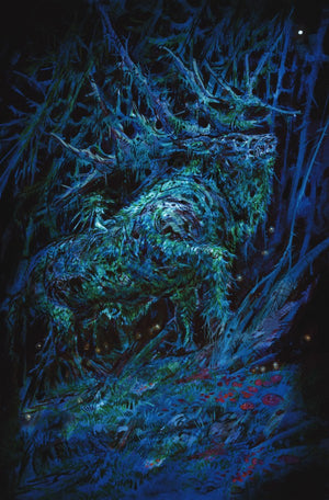 The Creeping Below #4 F Unlimited Variant (Full Art  Del Rey)