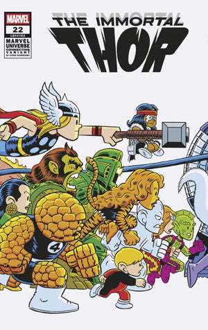 IMMORTAL THOR #22 (2025) CHRIS GIARRUSSO MARVEL UNIVERSE CONNECTING WRAP VARIANT M